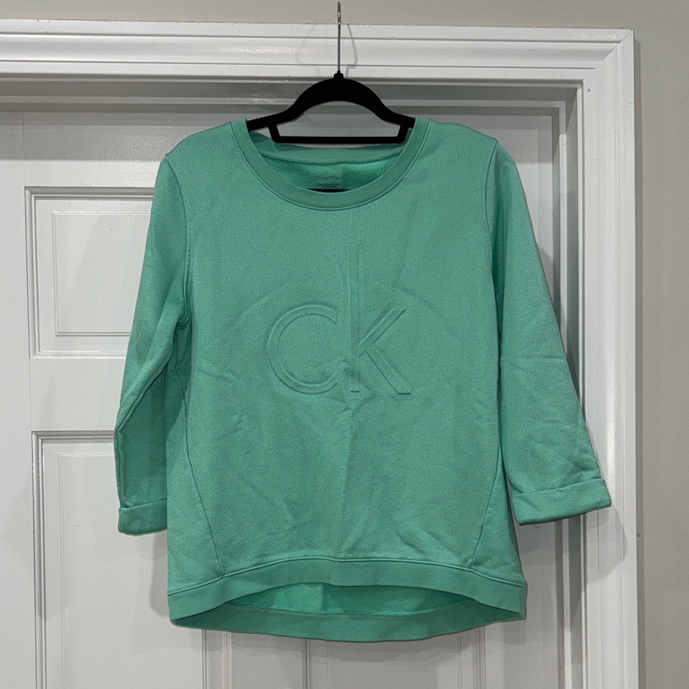 Calvin Klein CK Mint Green Sweatshirt